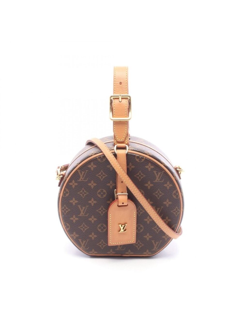 Louis Vuitton Handbag Petite Boite Chapeau Leather